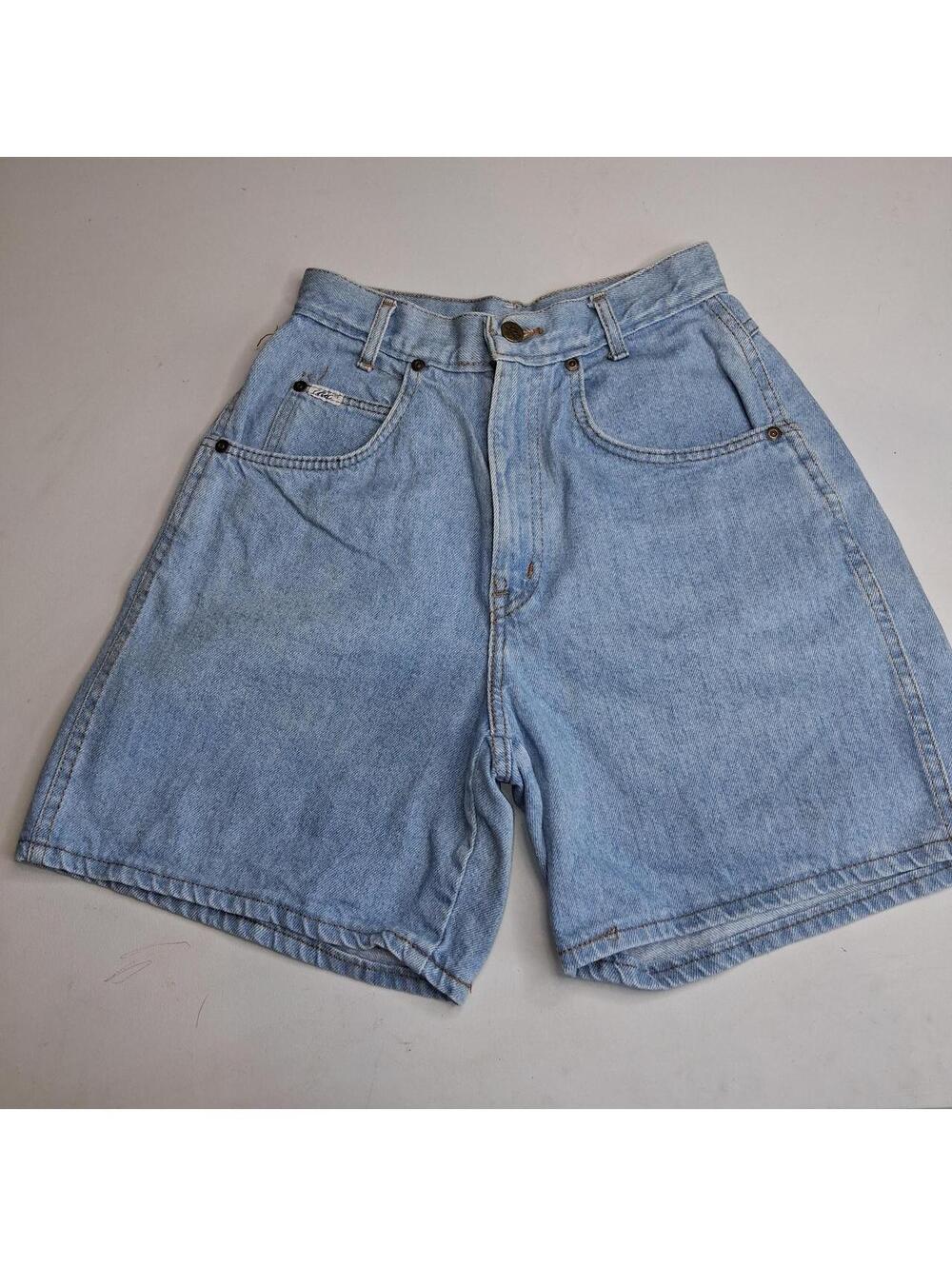 90s Chic Blue Denim Shorts size 5 bermuda
